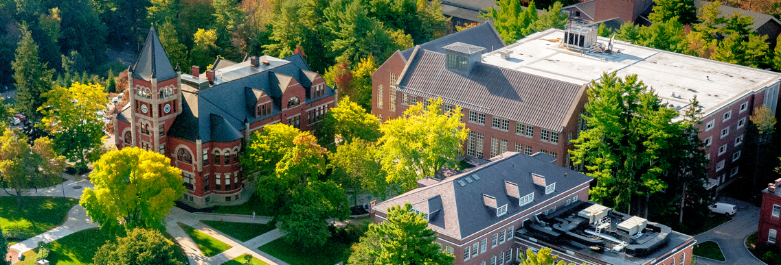 UNH Campus aerial photo