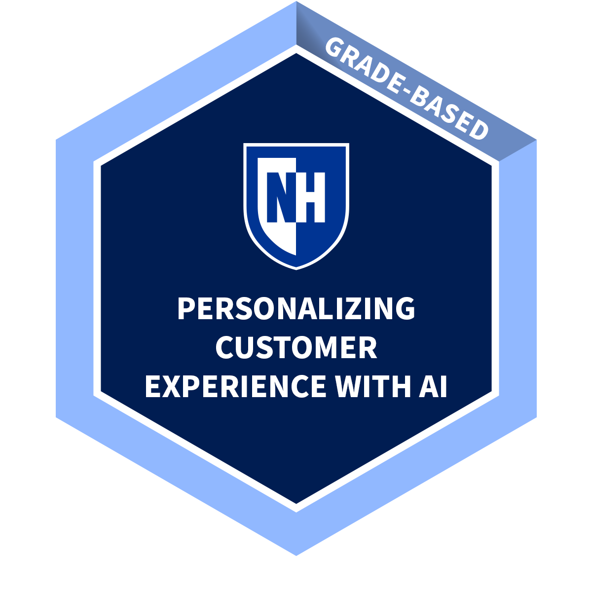 Personalizing Customer Experience with AI digital badge